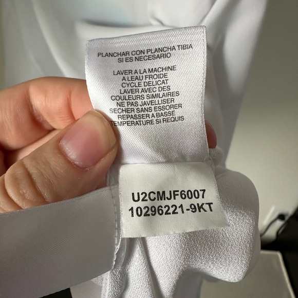 Rachel Roy White and Blue Women's Top - Picture 13 of 15